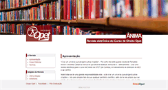 Desktop Screenshot of anima-opet.com.br